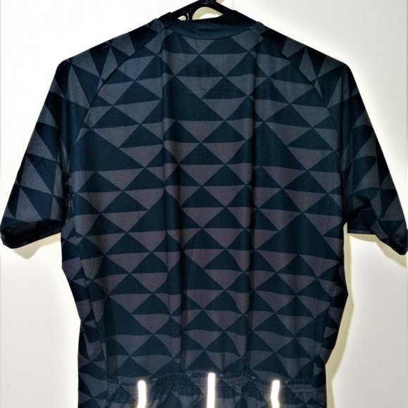 Men's Ceroti Cycling Jersey Full Zip Medium/Large S/S Back Pockets Reflective - Picture 4 of 7